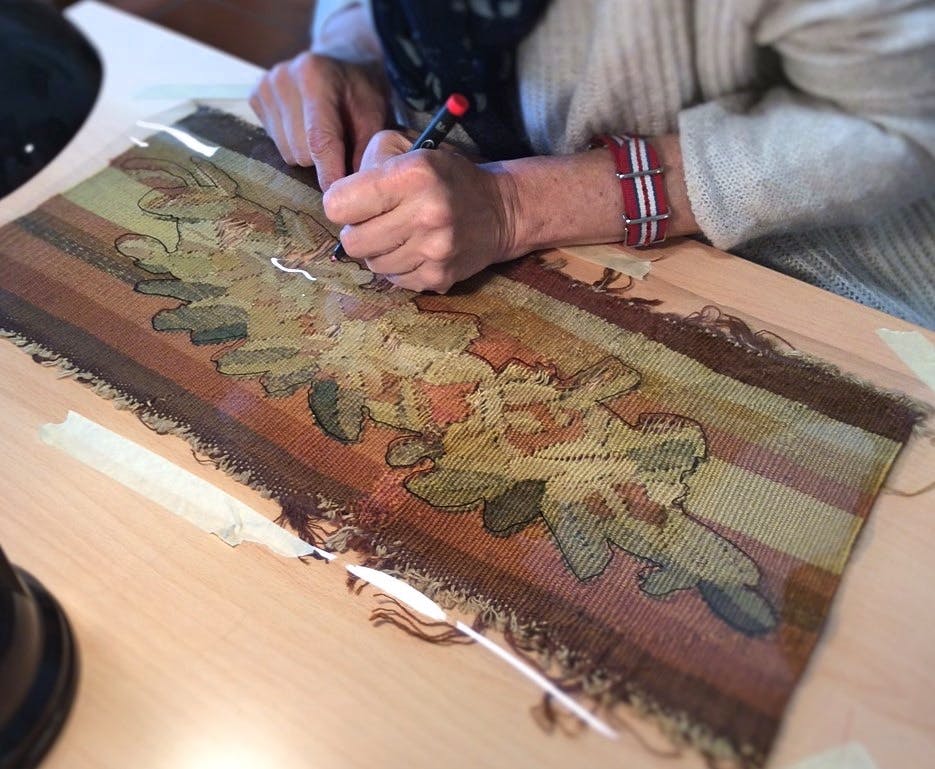 Rilievo dei degradi. Corso di "Tappeto. Nozione di conservazione e restauro 1"