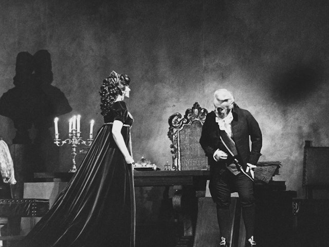 1533294726 tosca londra opera house 1964 maria callas e tito gobbi atto iidiritti fondazione franco zeffirelli