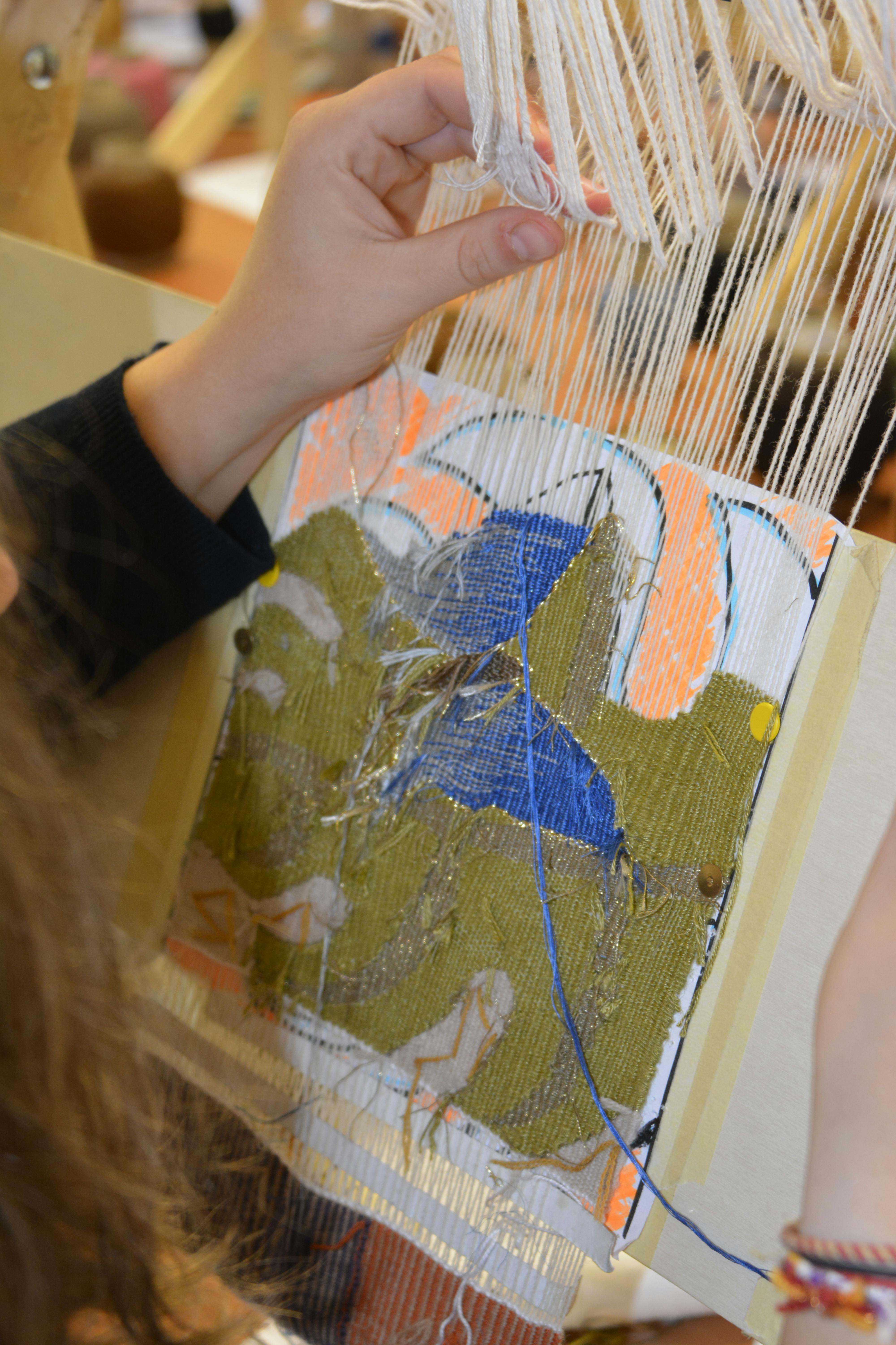 Tapestry weaving 2