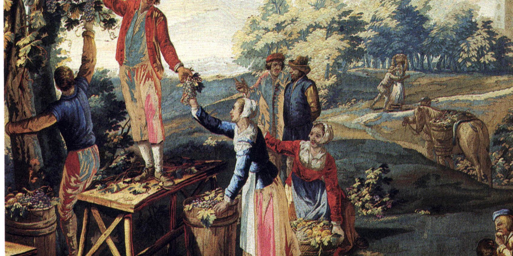 Arazzo l’autunno XVIII secolo