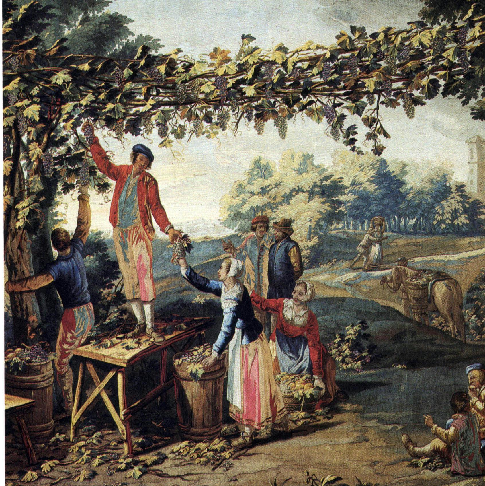 Arazzo l’autunno XVIII secolo