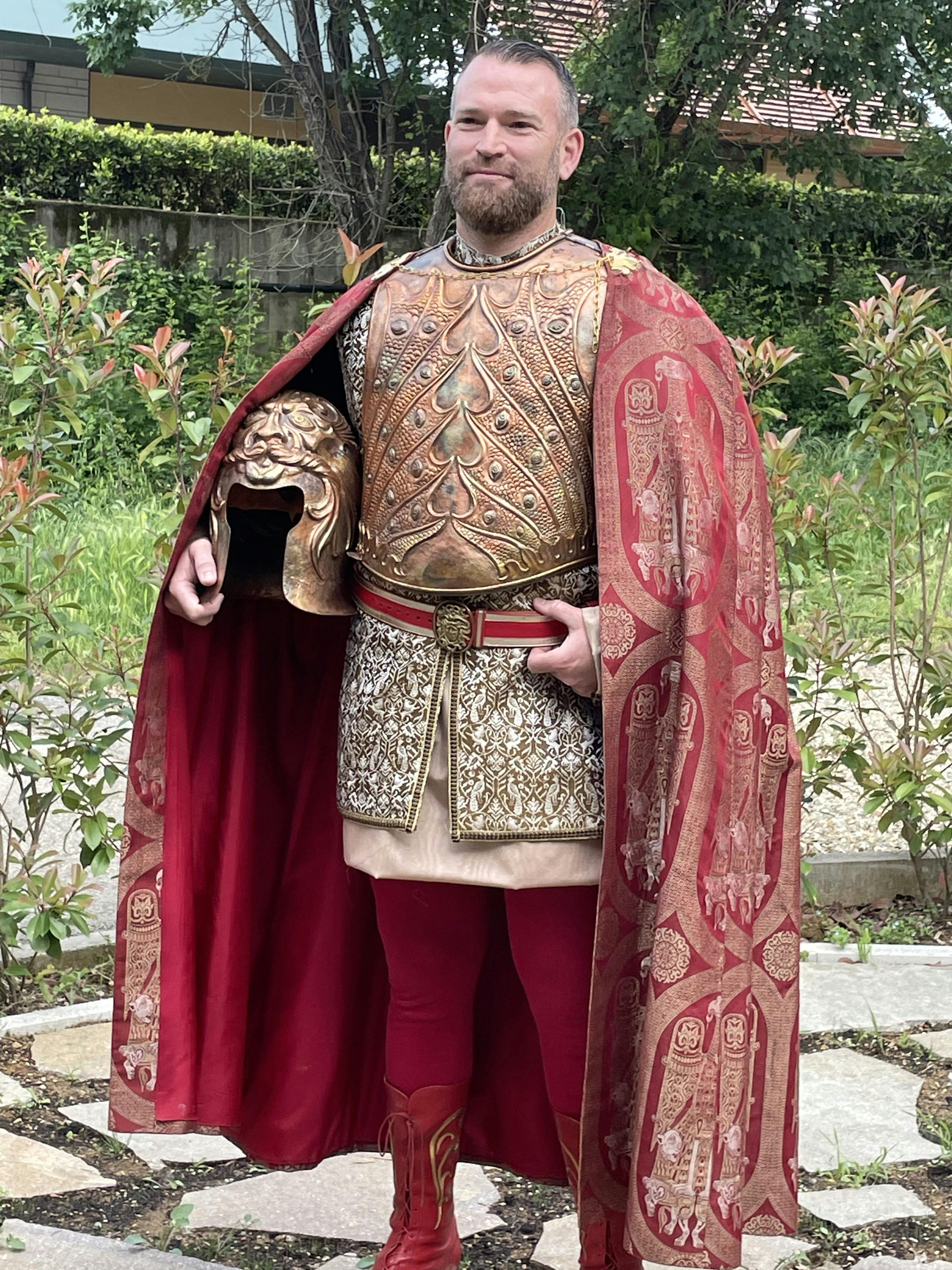 Fabio Cimicchi prova costume