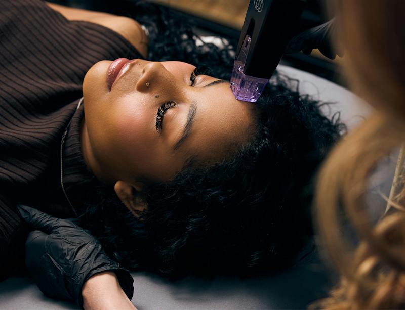 woman laying down