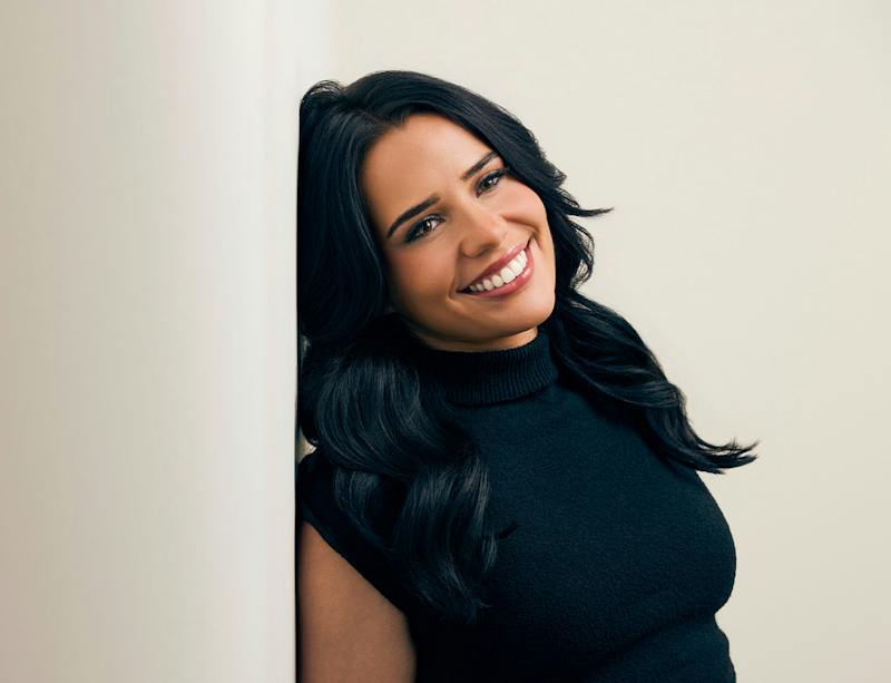 Woman smiling
