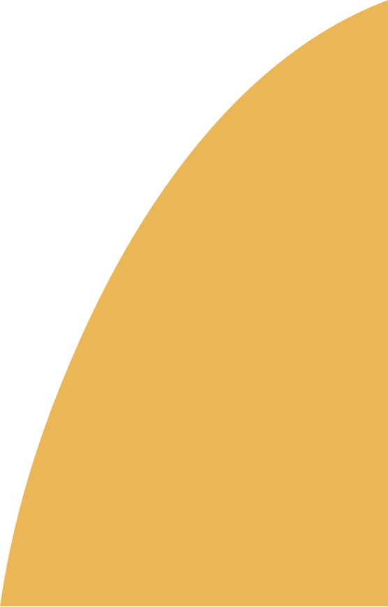 Yellow Triangle Arc Shape