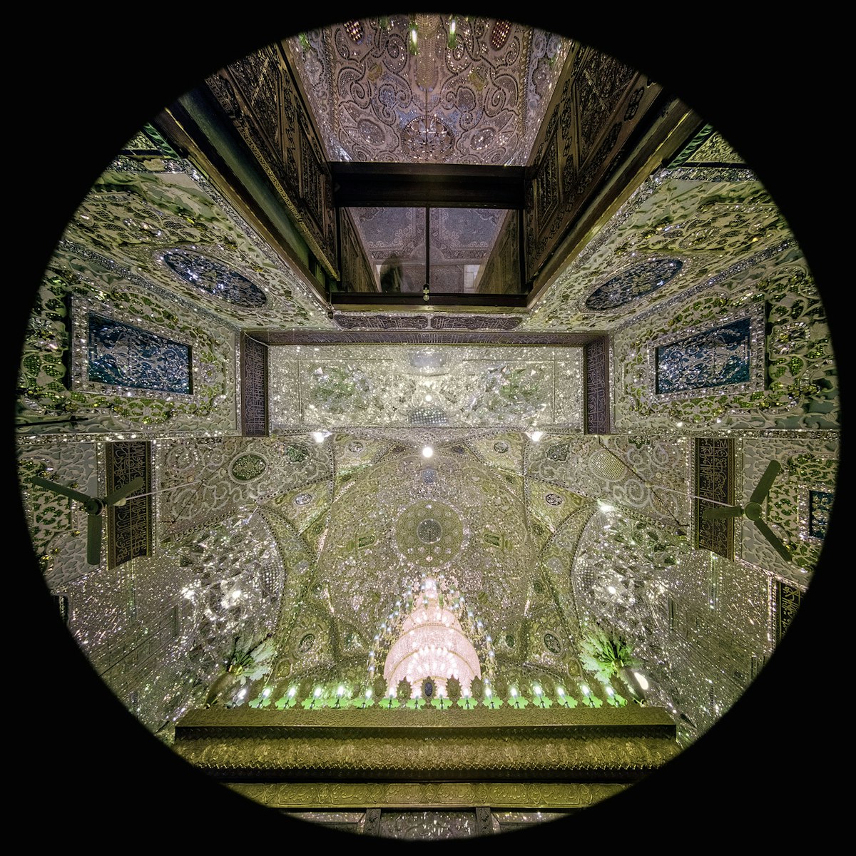 Interior - Imamzadeh Hossein Mosque