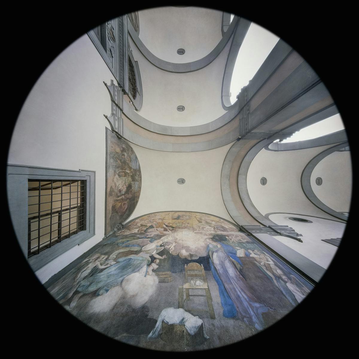Angolo del porticato - Complesso di Santa Maria Nuova