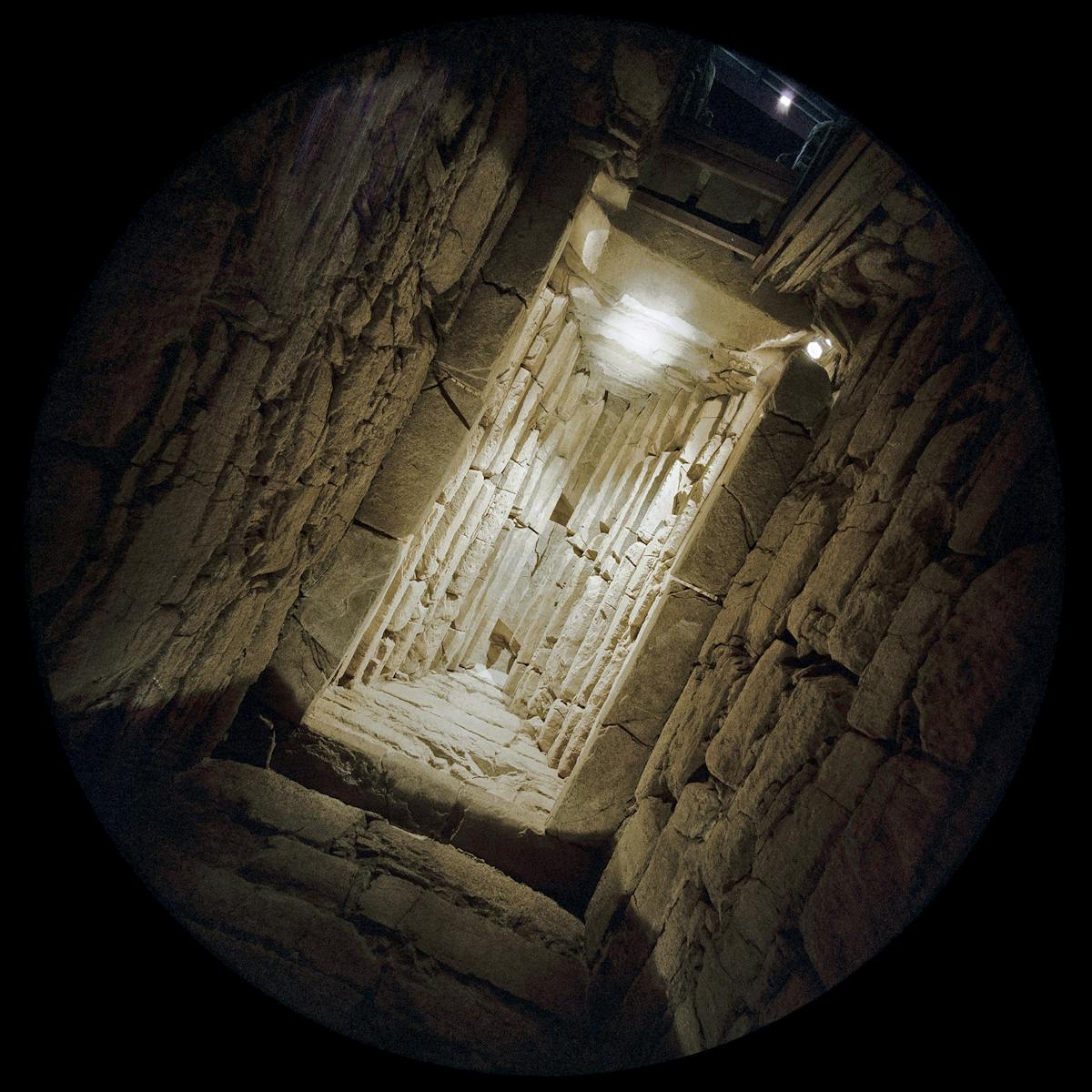 Rectangular burial chamber - Montefortini etruscan Tumulus