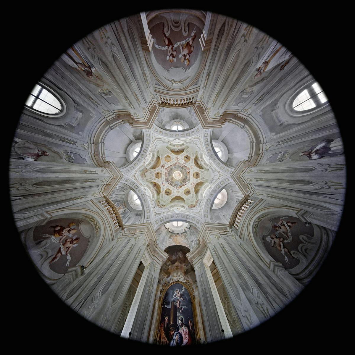 Dome - Visitazione Chapel, Valinotto Sanctuary