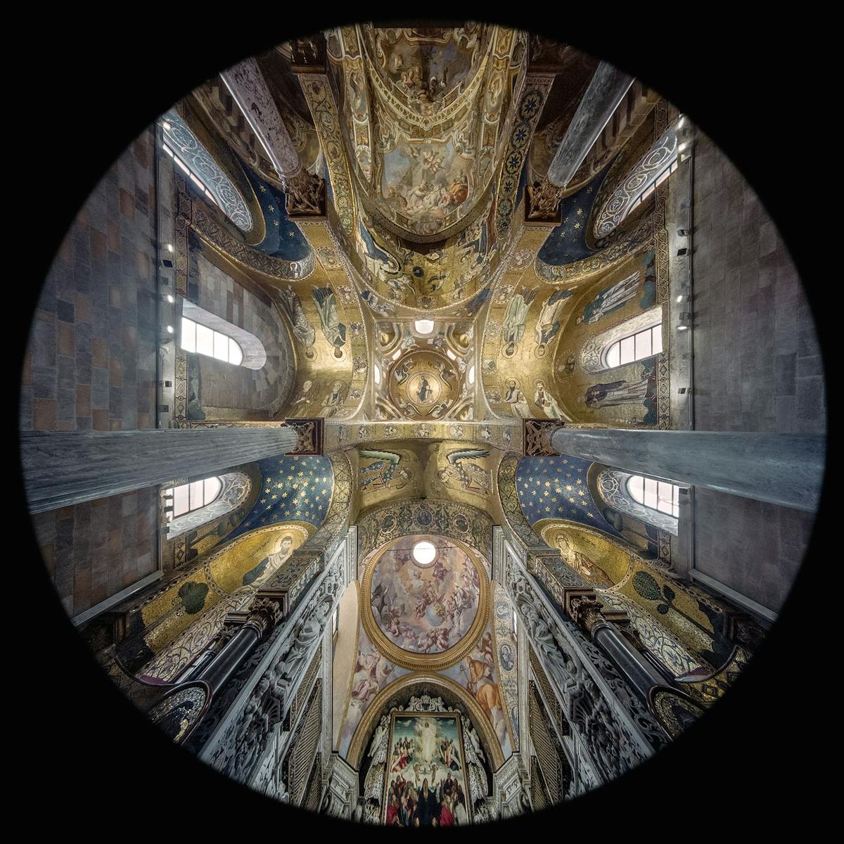 Cupola e Transetto - Chiesa di Santa Maria dell'Ammiraglio (la Martorana)