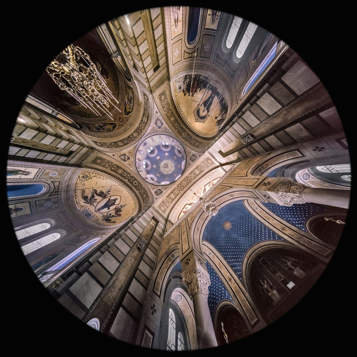 Foyer and Dome - Serbian Orthodox Church of St. Spyridion