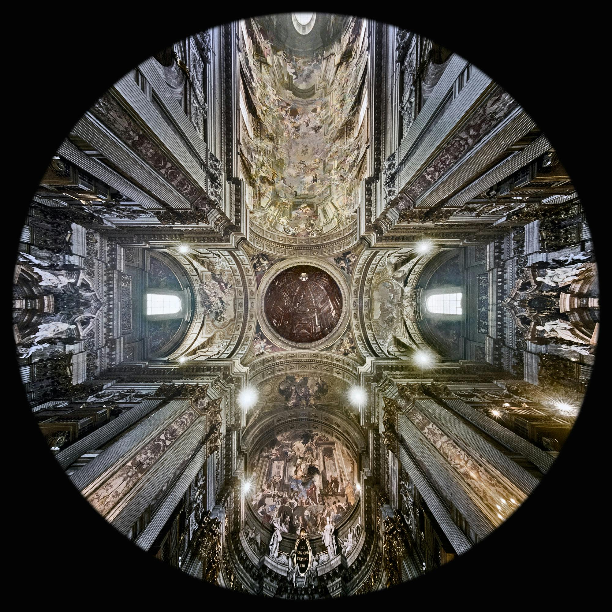 Falsa cupola Chiesa di Sant'Ignazio di Loyola in Campo Marzio Roma