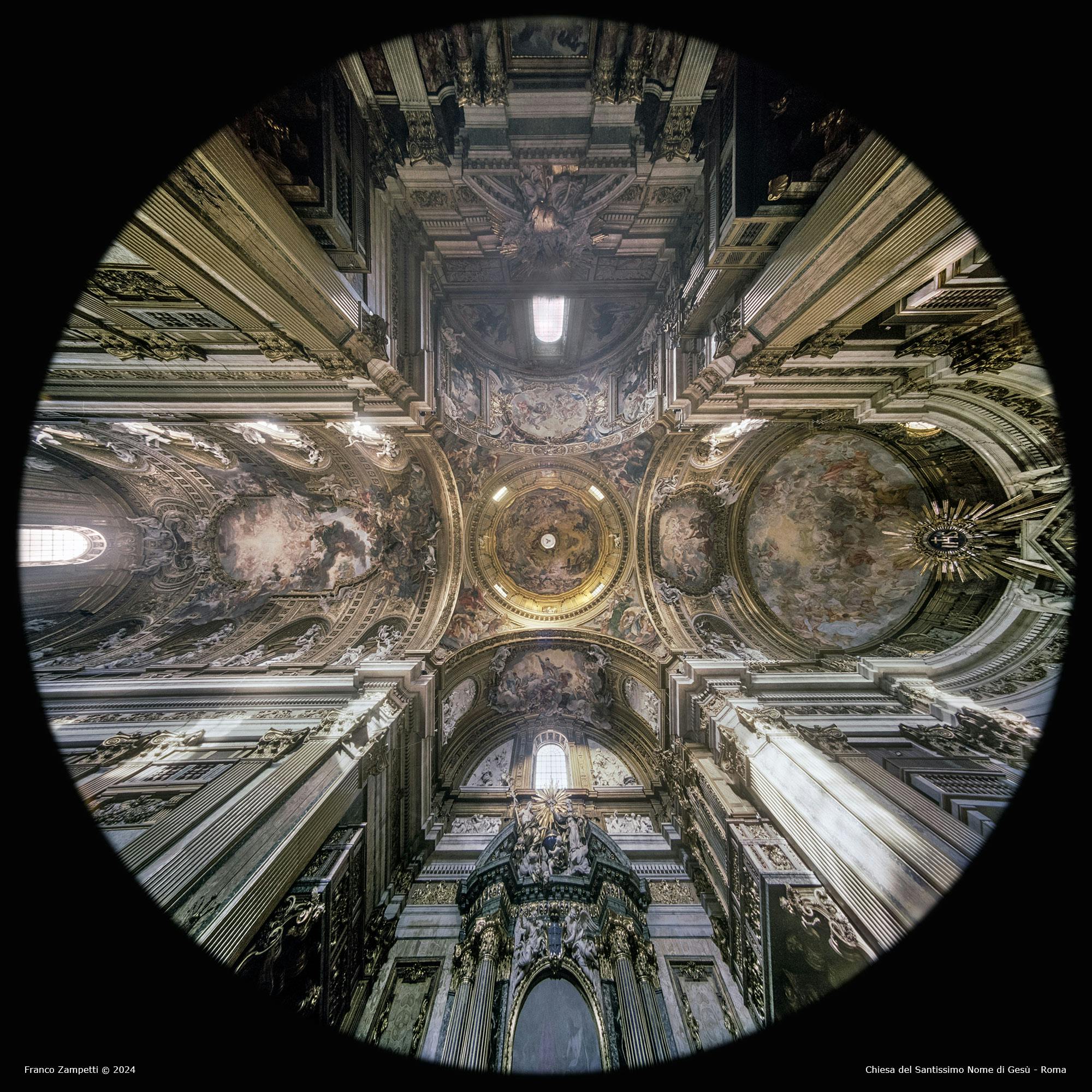 Cupola Chiesa del Santissimo Nome di Gesù Roma Cupola Chiesa del Santissimo Nome di Gesù Roma