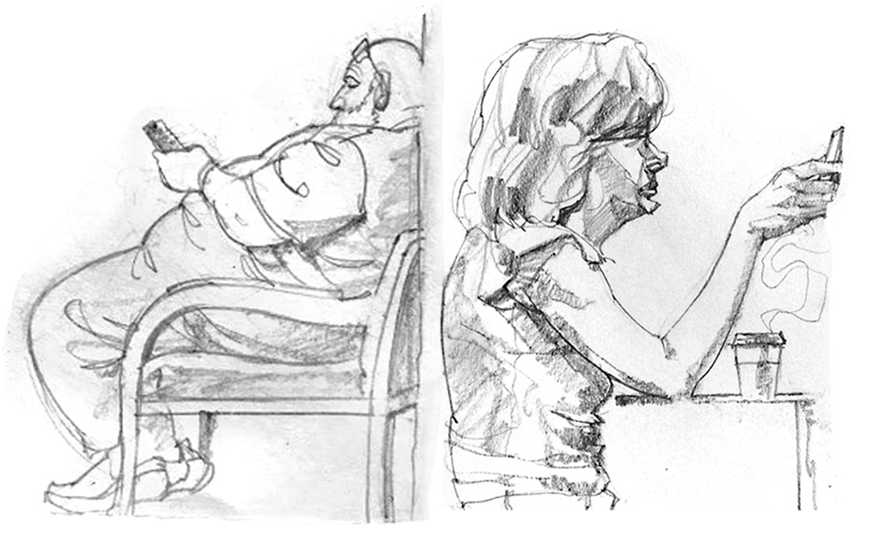 YEAR OF THE SKETCHBOOK - A QUICK GLANCE BACK Portfolio Cover