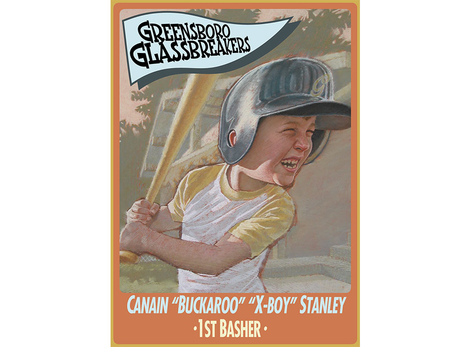 X-Boy baseball card