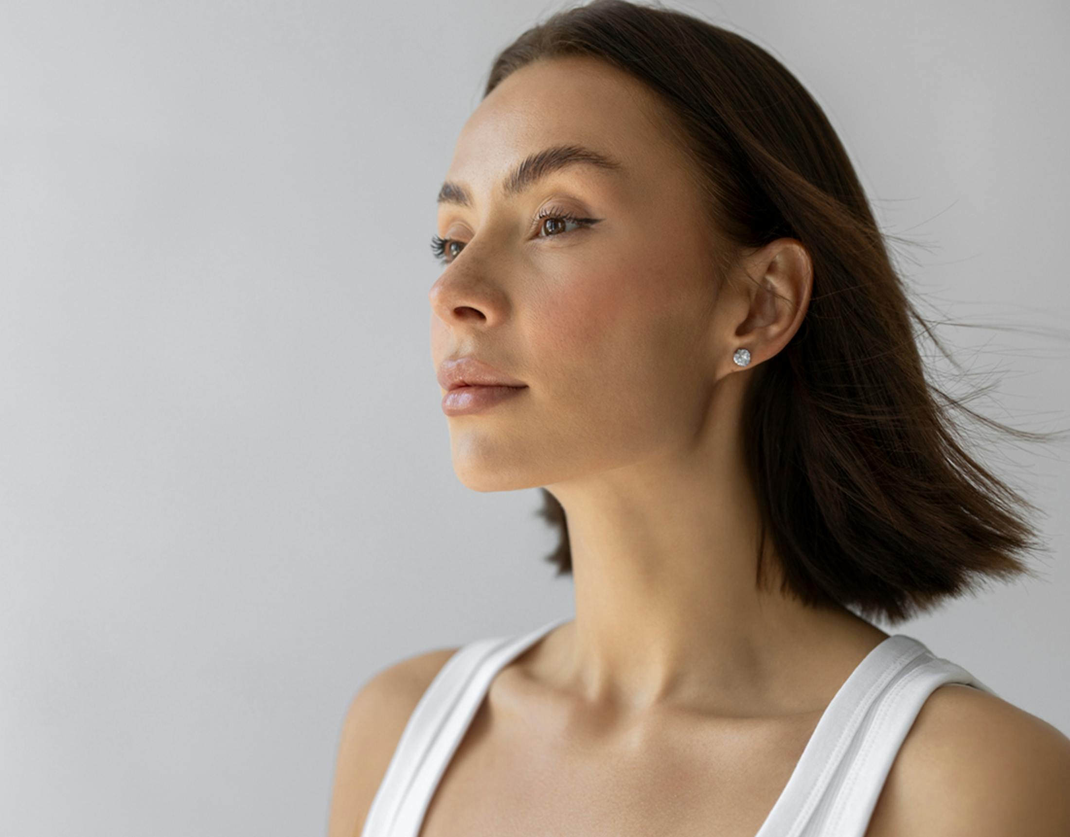 Woman posing