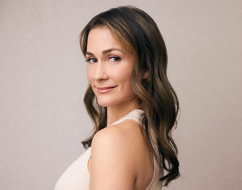 Woman smiling