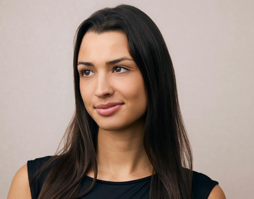 women smiling