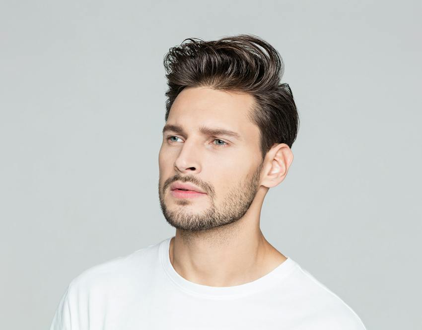A man looking off into the distance