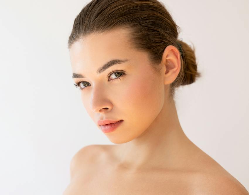 Woman posing