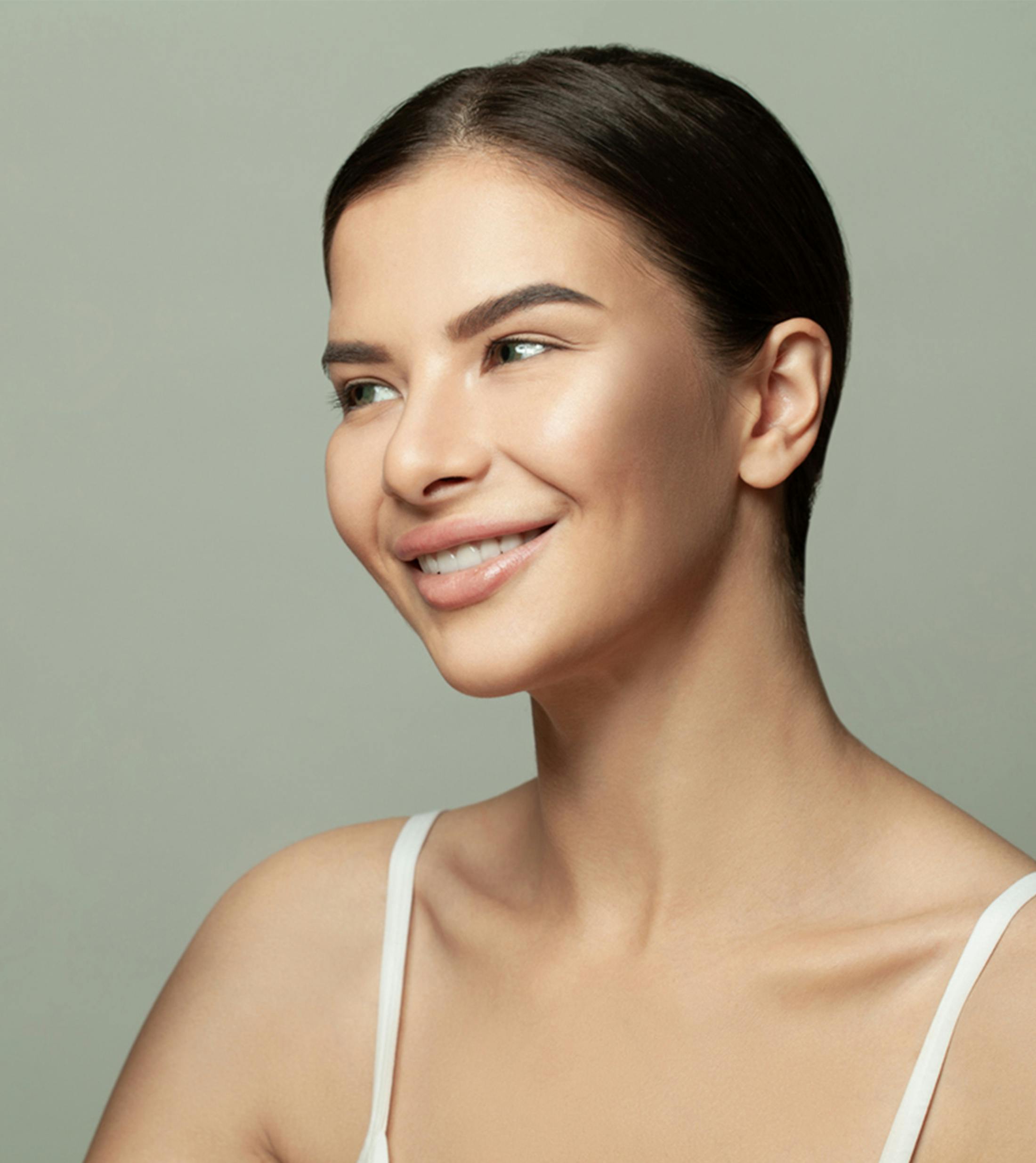 women smiling