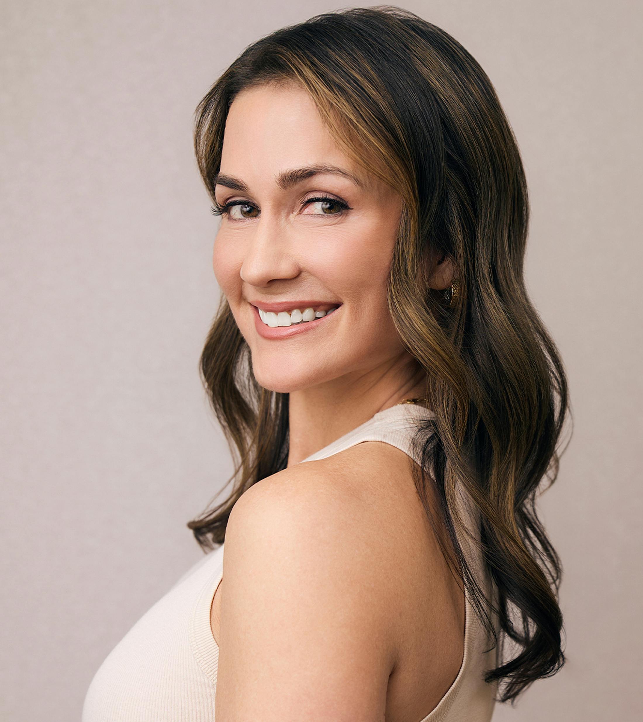 women smiling