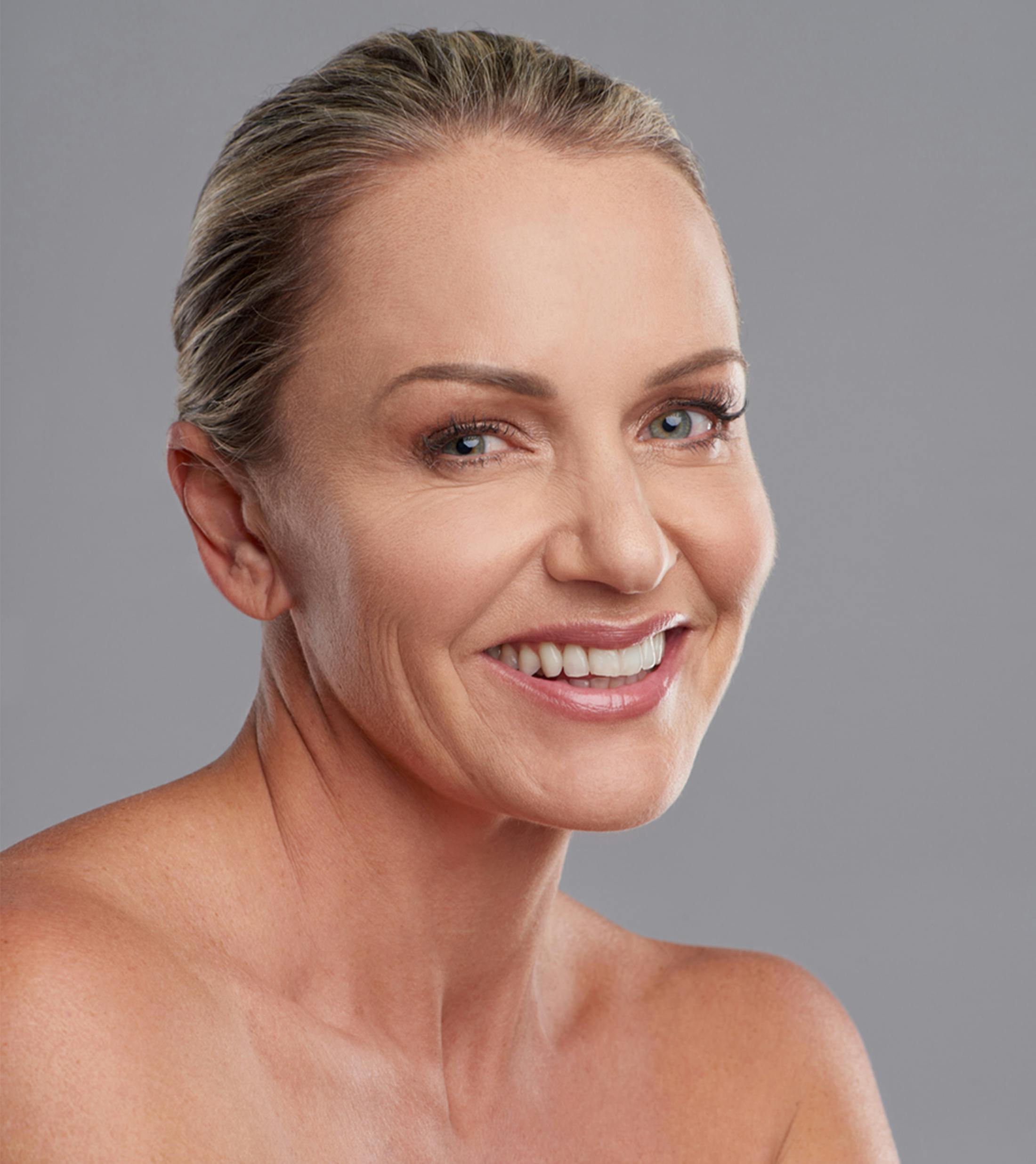 women smiling