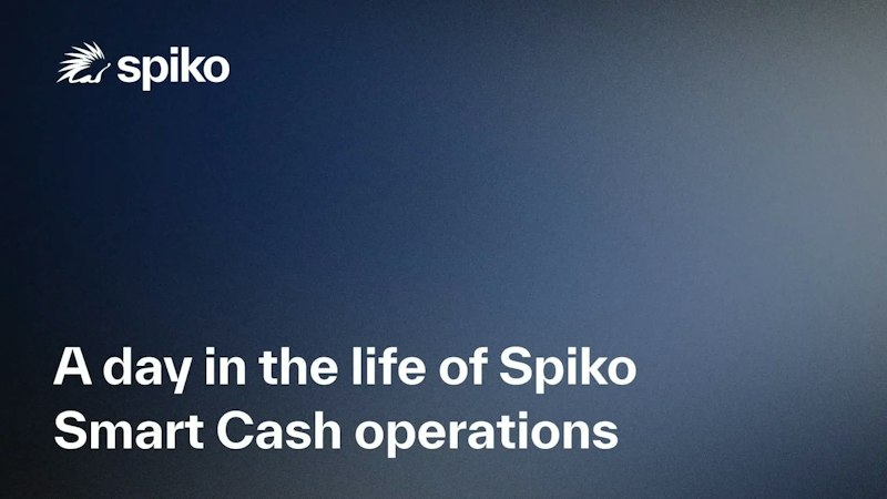 A day in the life of Spiko Smart Cash operations
