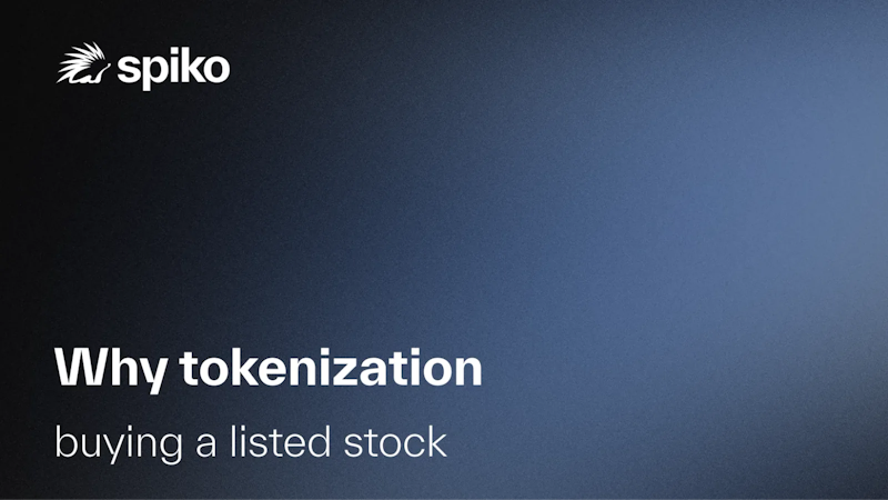 Why tokenization will revolutionize financial infrastructure (2/2): buying a listed stock