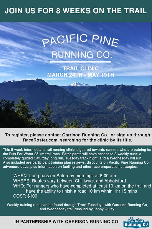 Trail Clinic March 24 – May 19