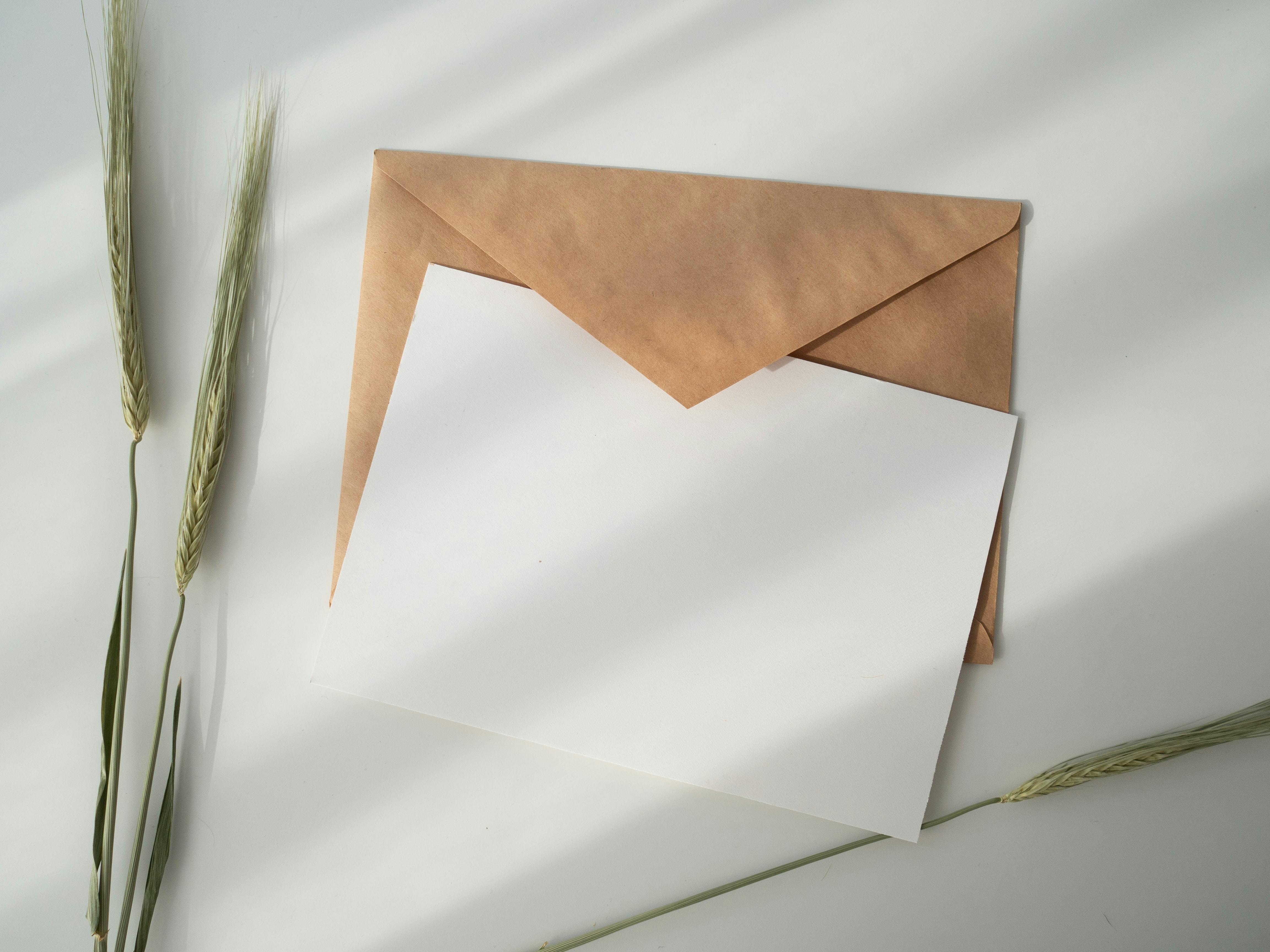 letter and envelope