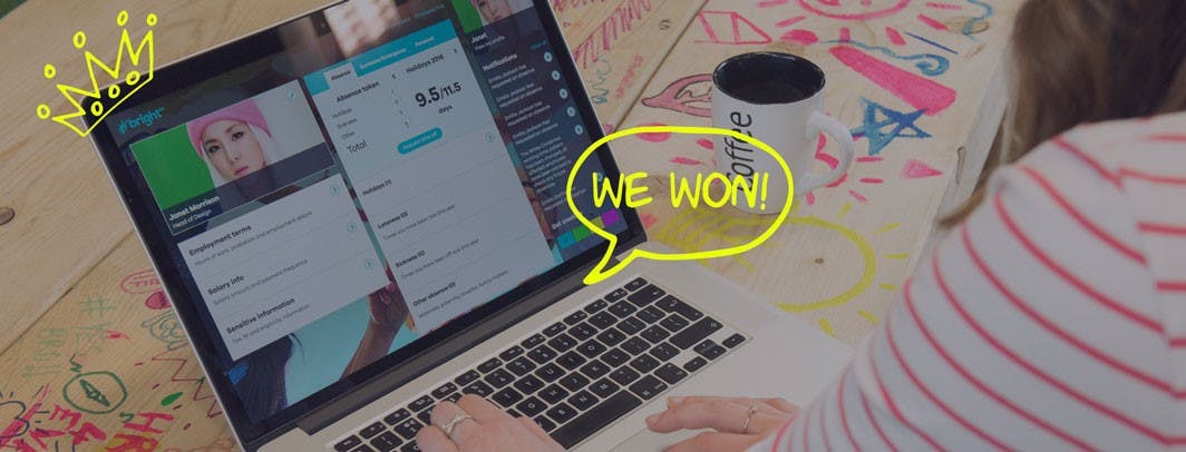 BrightHR wins SME Awards HR Provider of the Year 2016 hero image