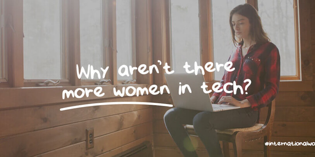 Why aren't there more women in tech jobs? hero image