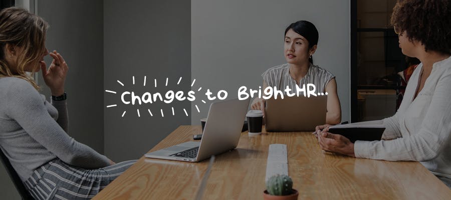 Important: Your new look BrightHR’s coming hero image