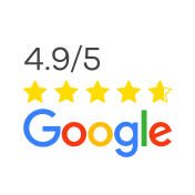 Google Rating 4.9/5