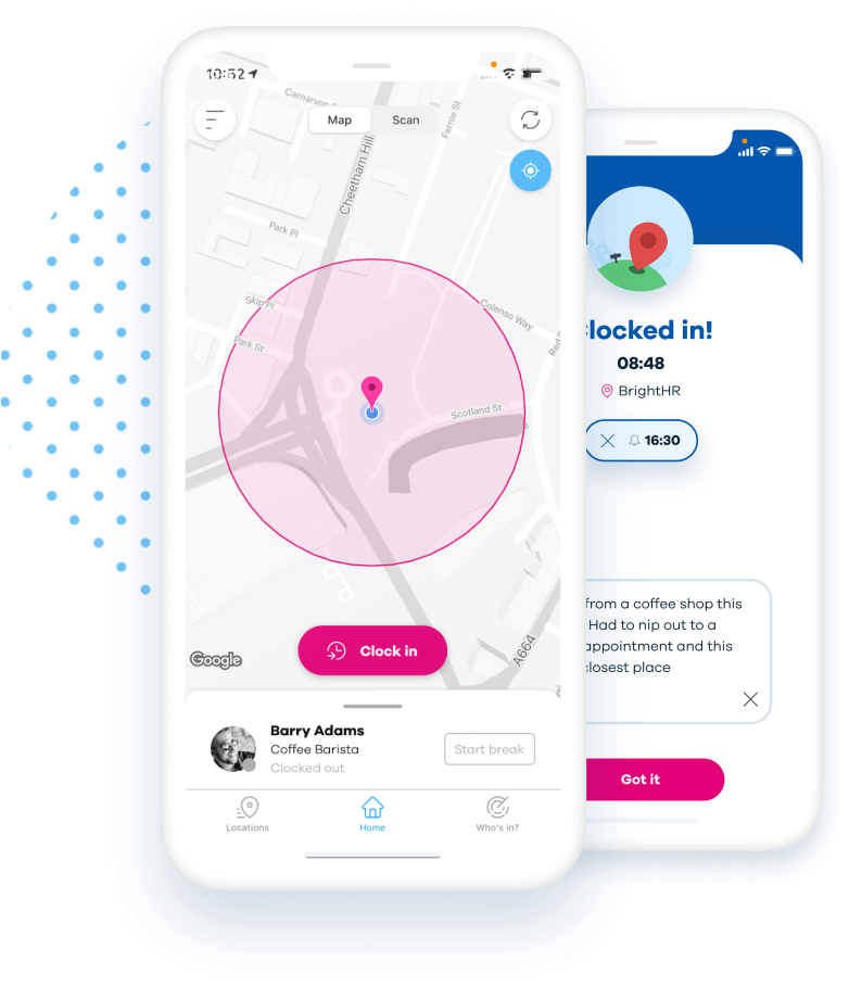 location ui