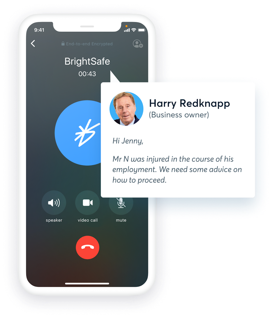 Health & safety advice line BrightSafe