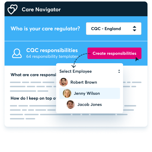 Meet CQC guidelines with expert care software