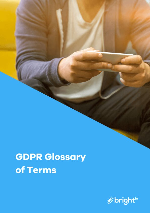 GDPR Glossary of Terms