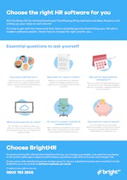 Selecting an absence management tool