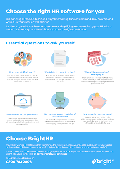 Selecting an absence management tool