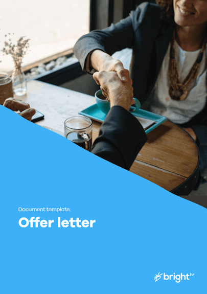 Offer letter (Guernsey)