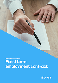 Fixed term contract of employment (Guernsey)