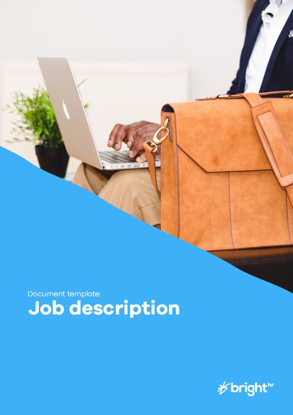 Job description template