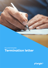 Termination letter (Ontario)