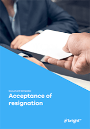 Acceptance of resignation (British Columbia)