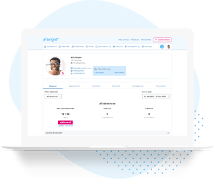Employee navigation tool from BrightHR