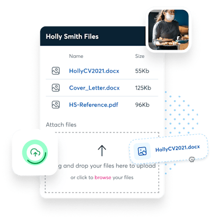 Documents and files Picture of files and upload app