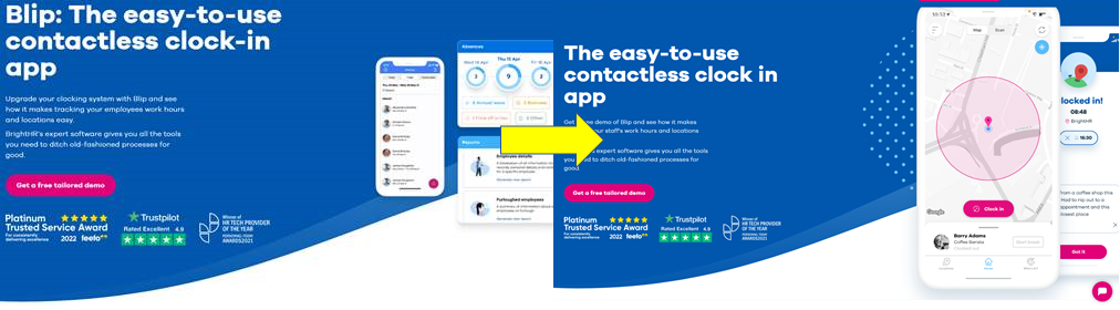 mobile header award image