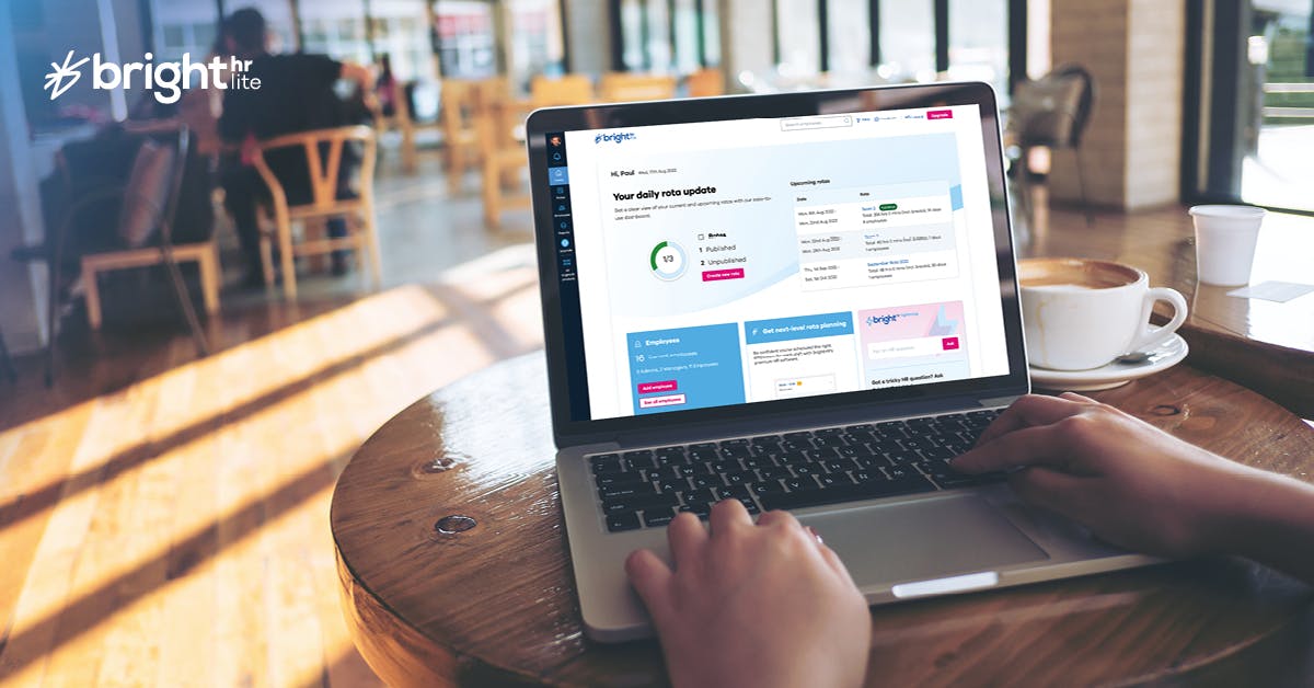 BrightHR supports thousands of businesses with free rota software hero image BrightHR supports thousands of businesses with free rota software hero image